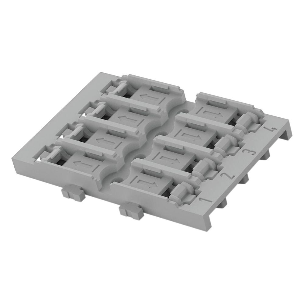 Wago Befestigungsadapter 221-2525, 5-fach, Schraubbefestigung, Polyamid, Grau... WAGO-221-2525 4066966119961 (Abb. 5)