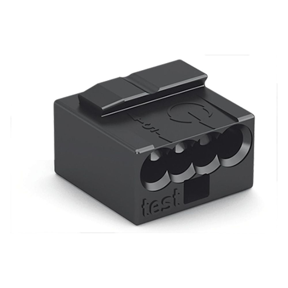Wago Verbindungsdosenklemme 243 243-804, 4-Leiter 0,6-0,8mm, Rot... WAGO-243-804 4044918441025 (Abb. 3)