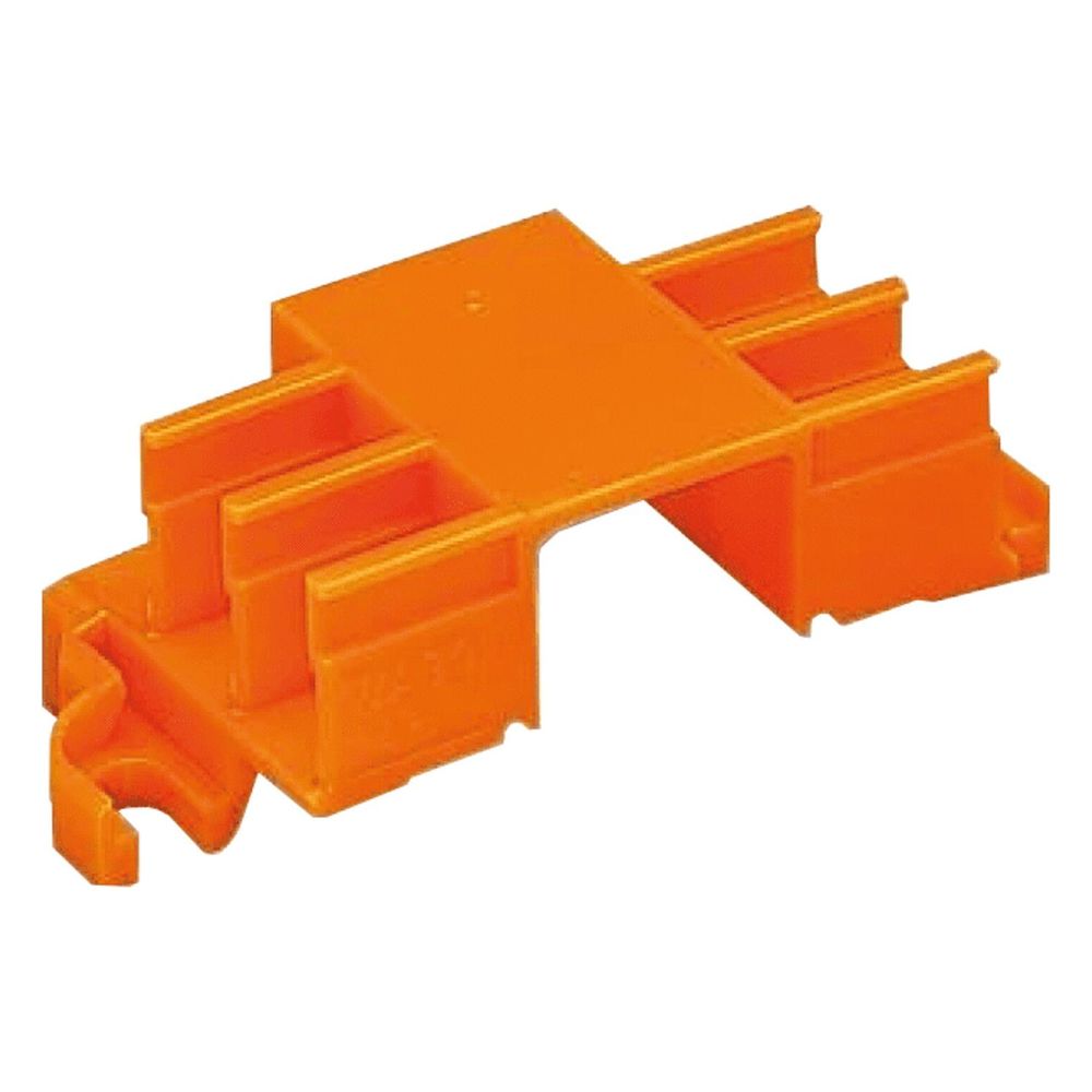 Wago Befestigungsadapter Serie 243 243-113, 6 Steckplätze, Polyamid, orange... WAGO-243-113 4017332335492 (Abb. 2)