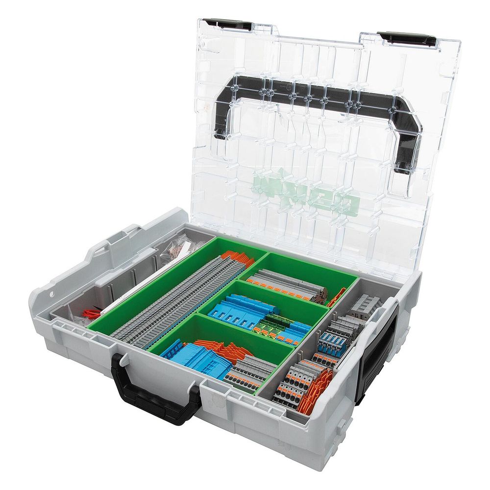 Wago Installationsetagenklemmen-Set TOPJOB S-INSTA BOX 821-162, Hutschiene TH35, Thermopl... WAGO-821-162 4066966308600 (Abb. 4)