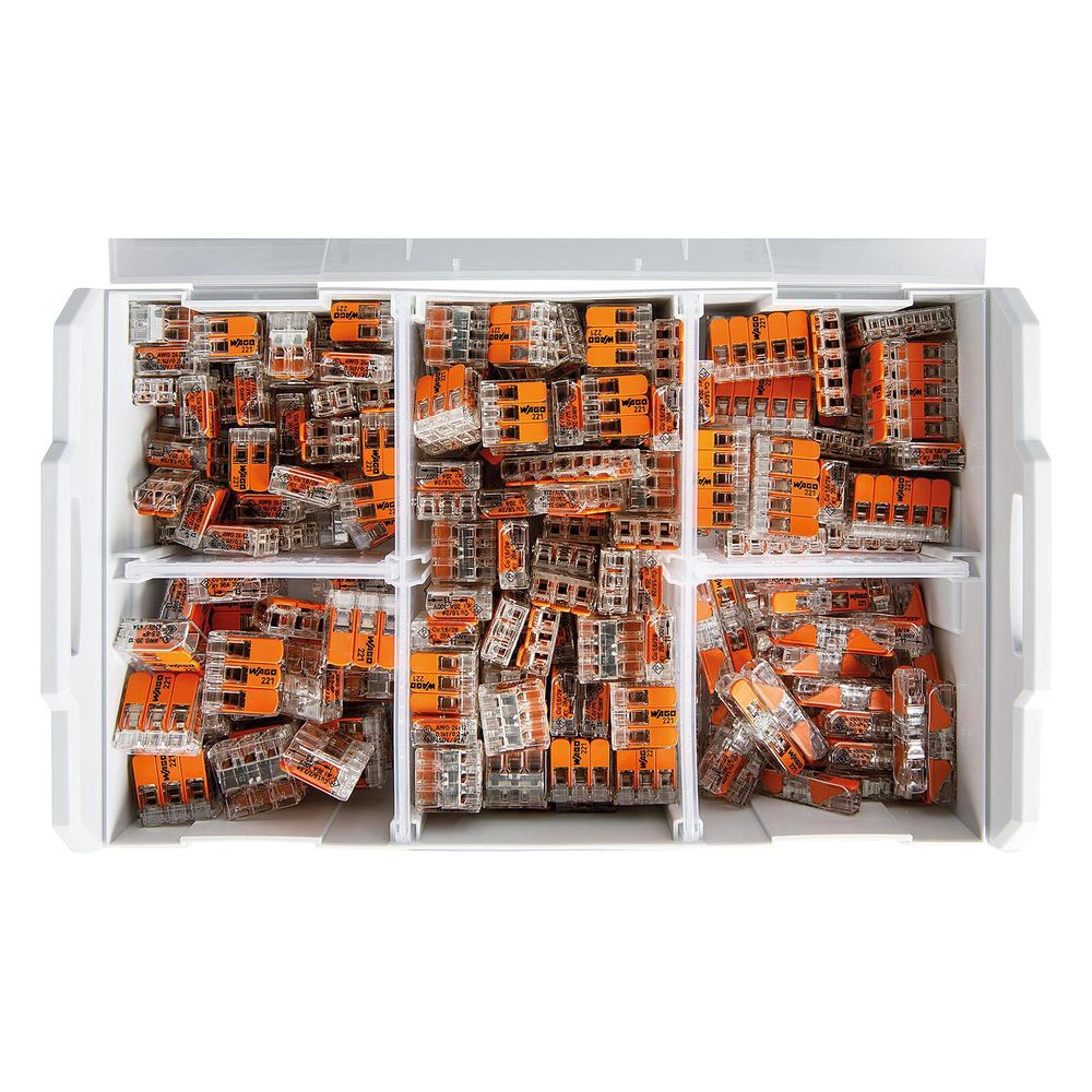 Wago Verbindungsklemmen-Set L-Boxx Mini, 259x63x155mm, 900,7g, Transparent... WAGO-887-851 4066966194975 (Abb. 3)
