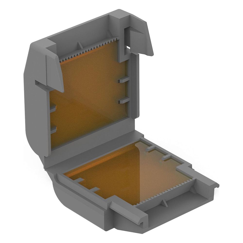 Wago Gelbox Größe 1, IPX8, 38x21,3x40,1mm, Polypropylen, grau... WAGO-207-1431 4055144097368 (Abb. 3)