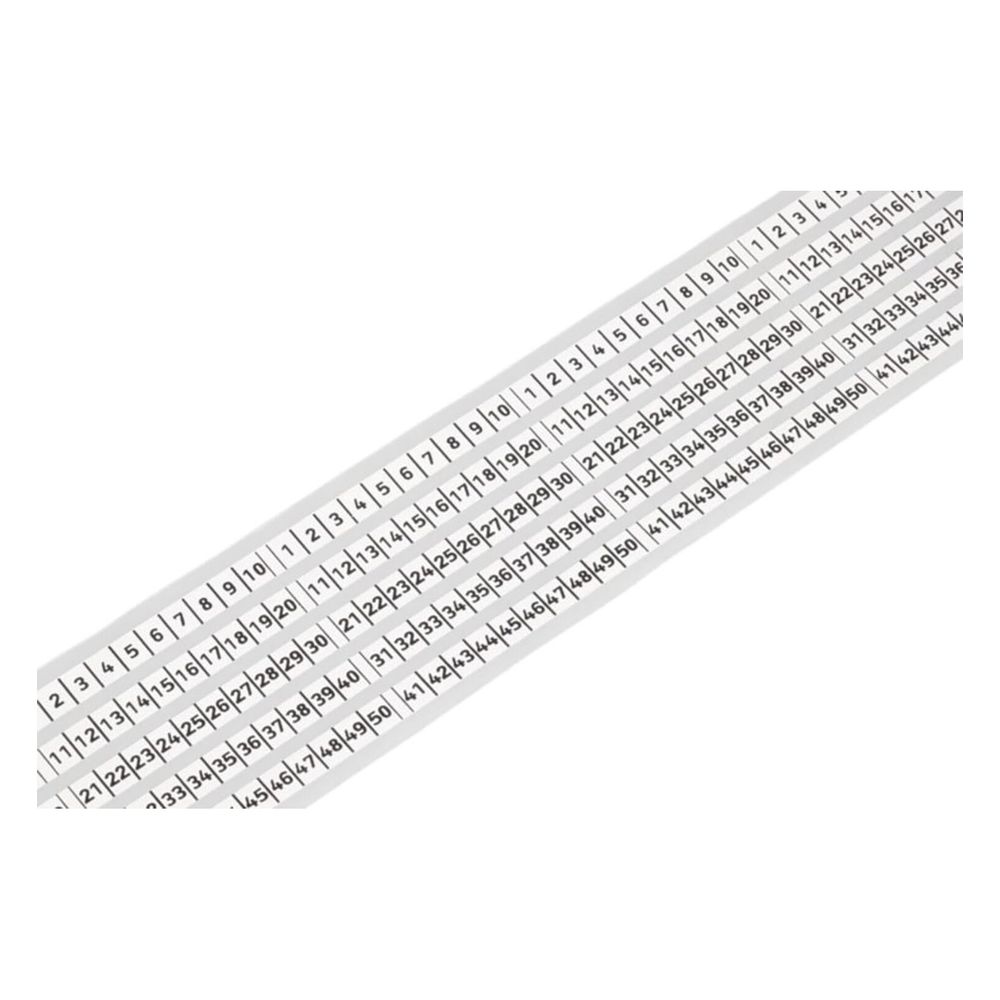 Wago Beschriftungsstreifen, 25 m, 6 mm, weiß... WAGO-210-833 4050821632733 (Abb. 3)