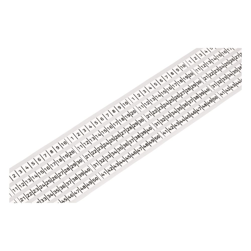 Wago Beschriftungsstreifen, 25 m, 6 mm, weiß... WAGO-210-833 4050821632733 (Abb. 2)