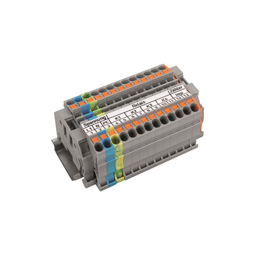 Wago Relaisklemmenleiste 821-501, 800V 24A, Polyamid, mehrfarbig... WAGO-821-501 4066966654059 (Abb. 2)