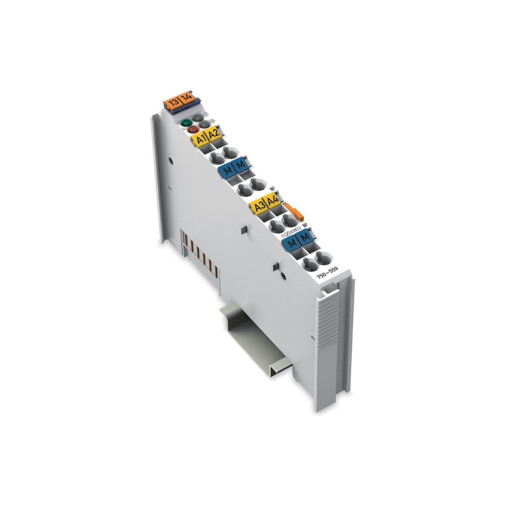 Wago Analogausgangsmodul 750-559, 4 Kanäle, 0-10V, 12 Bit, Polycarbonat/Polyamid 6.6, lic... WAGO-750-559 4045454490447 (Abb. 2)