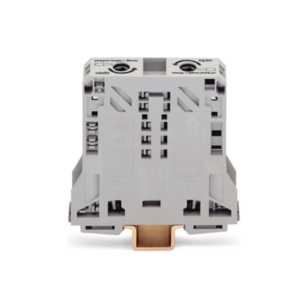 Wago 2-Leiter-Durchgangsklemme 285 285-150, 10-50mm2, 1000V, 150A, Grau... WAGO-285-150 4045454507411 (Abb. 2)