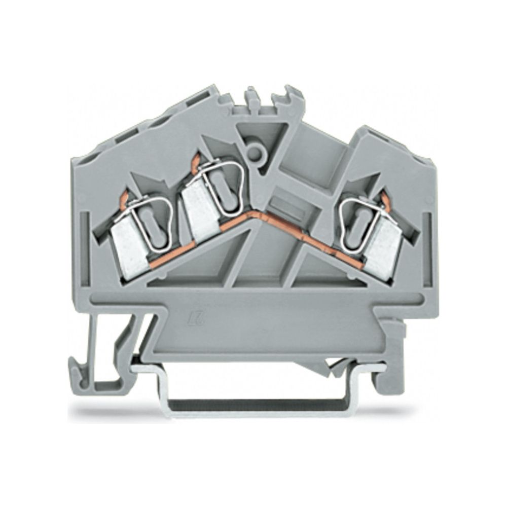 Wago 3-Leiter-Durchgangsklemme 280-641, 2,5mm2, Thermoplast, Grau... WAGO-280-641 4044918325806 (Abb. 6)
