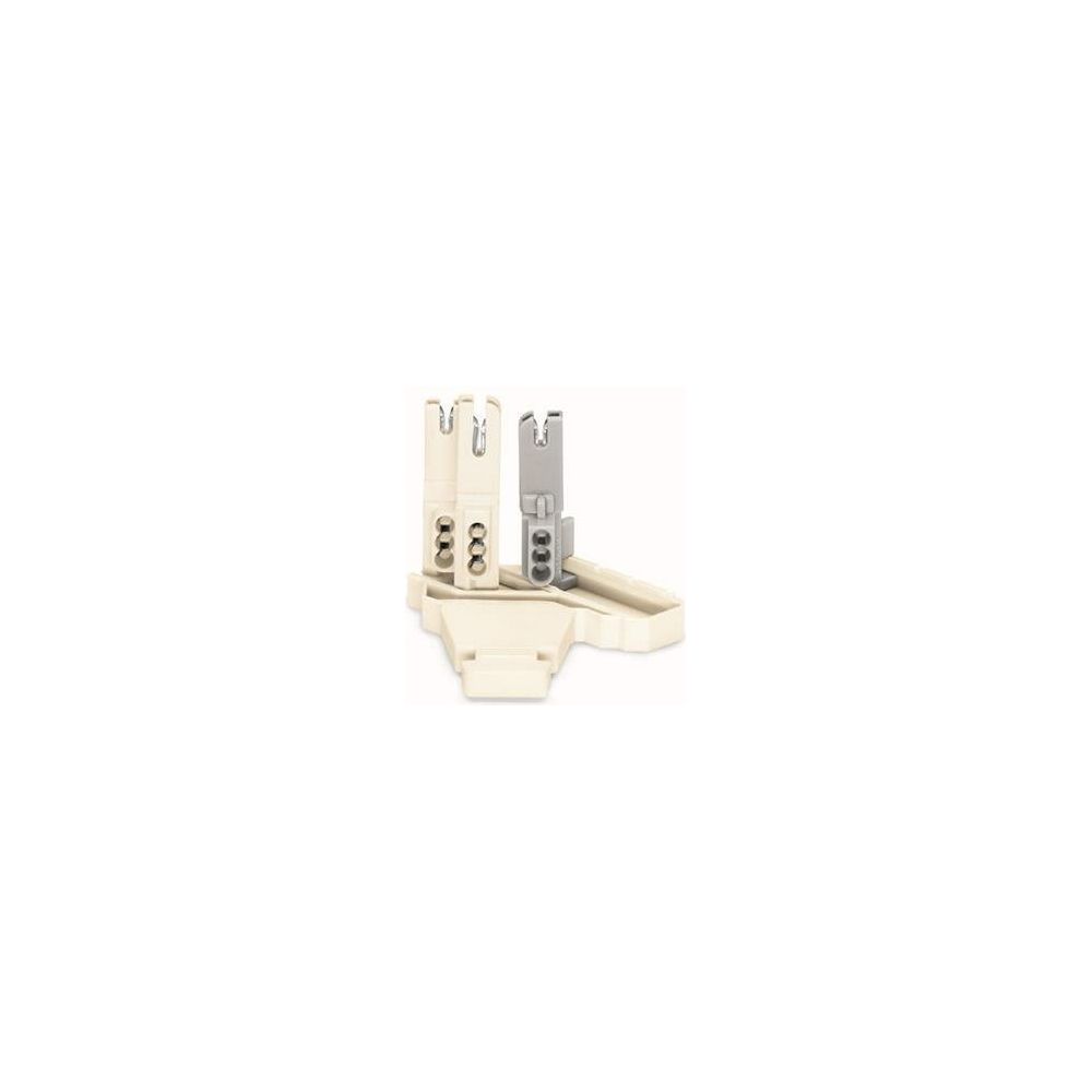 Wago Buchsenteil 267 267-225, 1 Anschlusstyp, Polyamid, Weiß/Grau... WAGO-267-225 4055143327190 (Abb. 3)