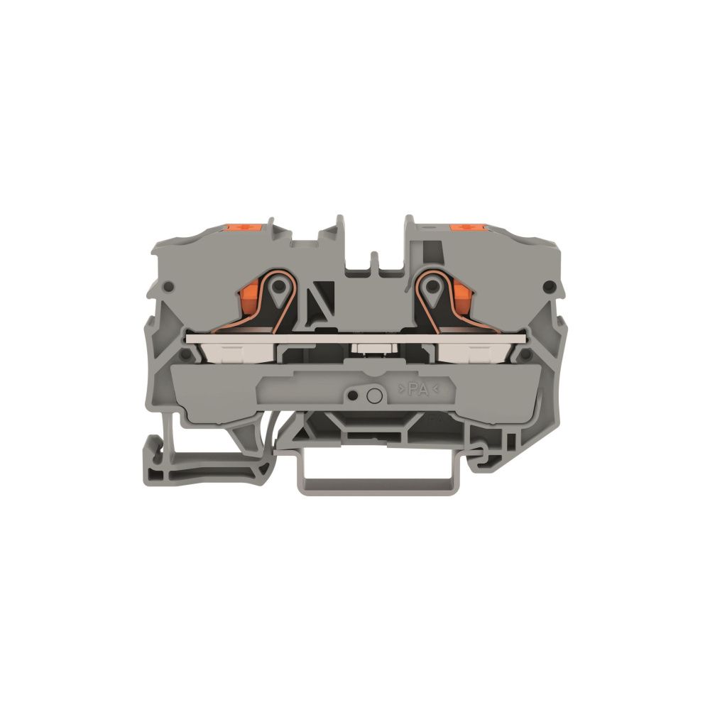 Wago 2-Leiter-Durchgangsklemme TOPJOB S 2210-1201, 10mm2, Federzuganschluss, Grau... WAGO-2210-1201 4055143735698 (Abb. 2)