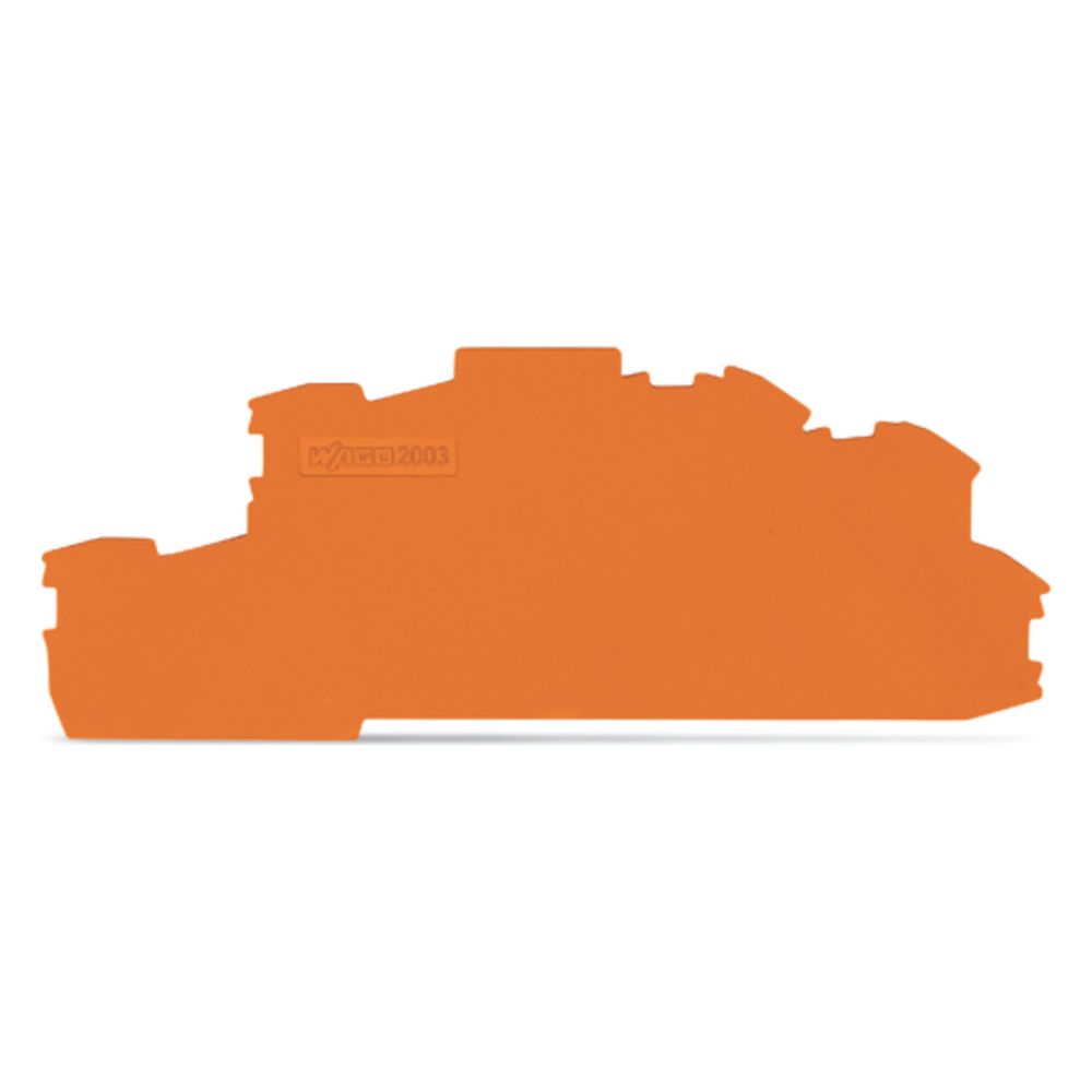 Wago Abschluss- und Zwischenplatte TOPJOB S 2003-6692, 0,8mm, Polyamid, orange... WAGO-2003-6692 4050821322108 (Abb. 8)
