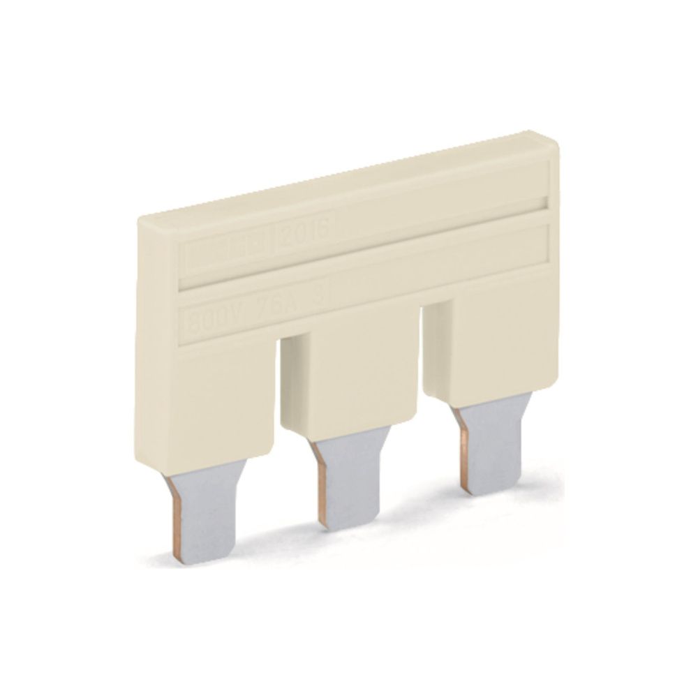 Wago Querverbinder TOPJOB S 2016-402 2-fach, 800V 76A 12mm, Polyamid, lichtgrau... WAGO-2016-402 4055143702072 (Abb. 8)