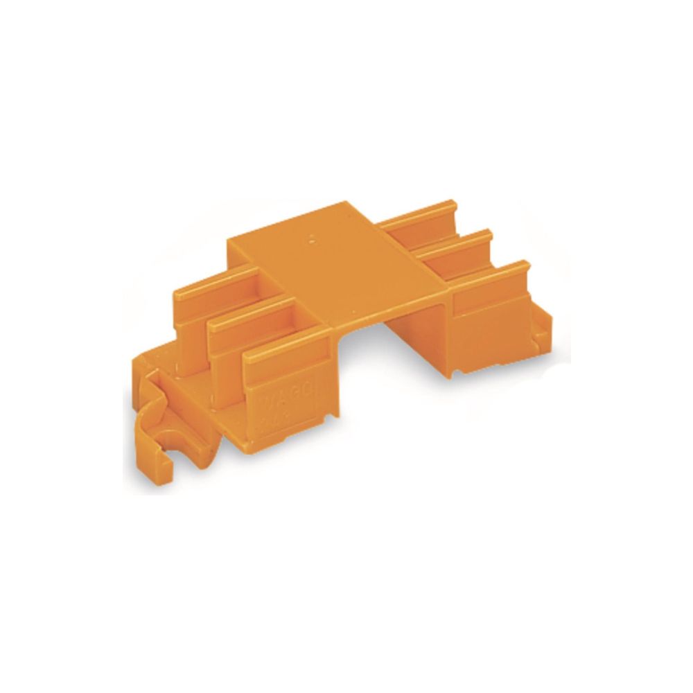 Wago Befestigungsadapter Serie 243 243-113, 6 Steckplätze, Polyamid, orange... WAGO-243-113 4017332335492 (Abb. 3)
