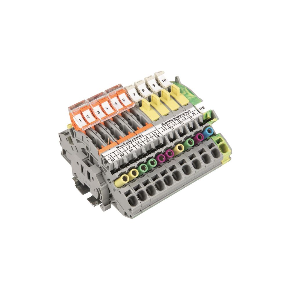 Wago Stromwandlerklemmenblock 821-202, 30A 500V, Polyamid, mehrfarbig... WAGO-821-202 4066966577891 (Abb. 3)
