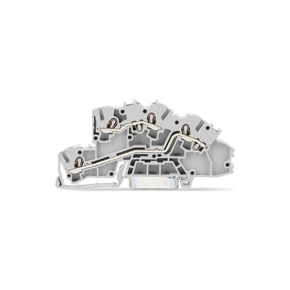 Wago Installationsetagenklemme 2003-7642 L/L, 0,25-4mm2, 400 V, 32 A, Grau... WAGO-2003-7642 4044918925594 (Abb. 6)