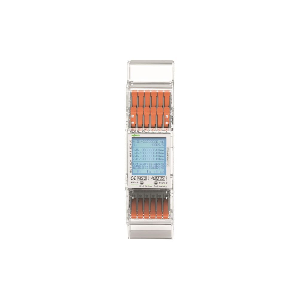 Wago Energiezähler 879-3040, 3x230/400V, 1A/5A, Modbus/M-Bus, 35mm... WAGO-879-3040 4066966177299 (Abb. 8)