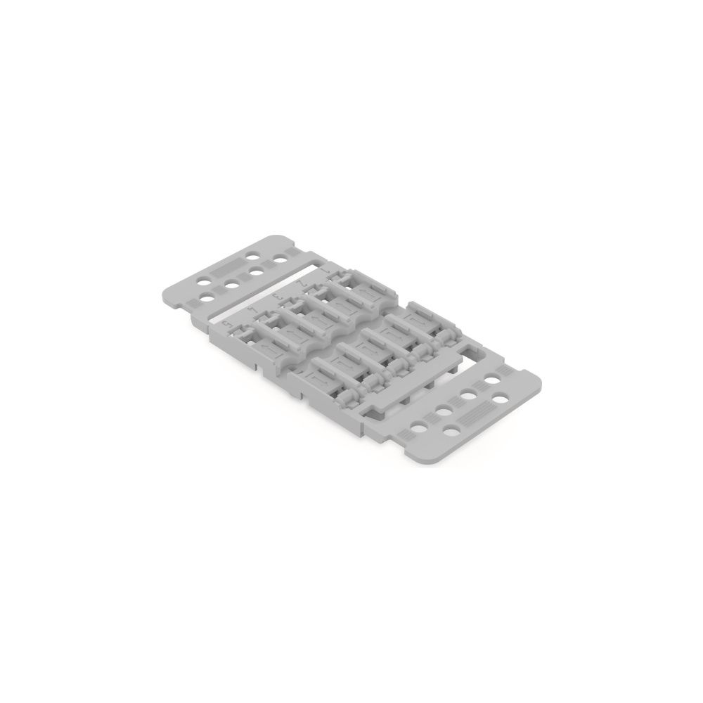 Wago Befestigungsadapter 221-2515, 5-fach, Rastfuß, Polyamid, Grau... WAGO-221-2515 4066966119916 (Abb. 7)