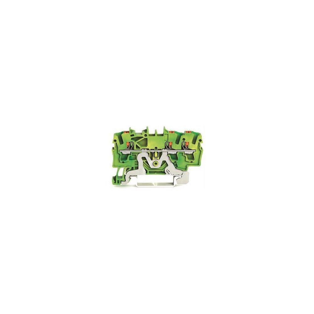 Wago Schutzleiterklemme TOPJOB S 2202-1307, 2,5mm2, Federzuganschluss, Polyamid, Grün/G... WAGO-2202-1307 4055143848626 (Abb. 6)
