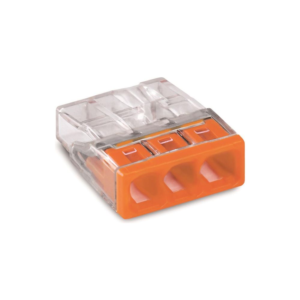 Wago COMPACT-Verbindungsdosenklemme 2273-203, 3-Leiter 0,5-2,5mm2, Polycarbonat, Transpa... WAGO-2273-203 4050821027850 (Abb. 5)