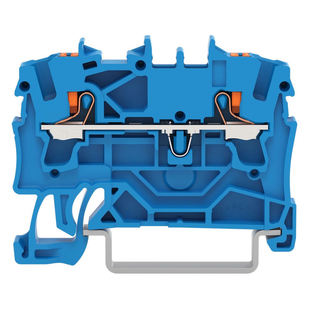 Wago 2-Leiter-Durchgangsklemme TOPJOB S 2202-1204, 2,5mm2, Blau... WAGO-2202-1204 4055143848534 (Abb. 6)