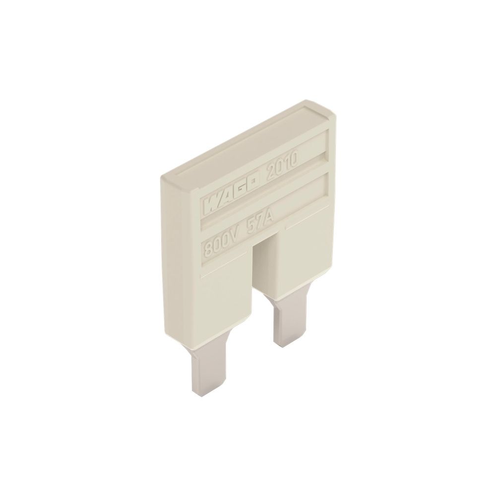 Wago Kammbrücker TOPJOB S 2010-402, 2-fach, 800V, 57A, 10mm, Lichtgrau... WAGO-2010-402 4055143701938 (Abb. 2)