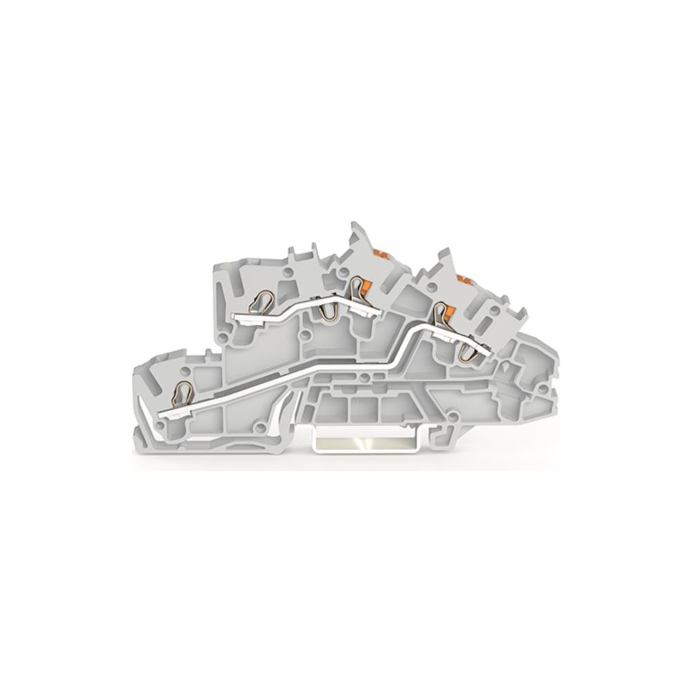 Wago Installationsetagenklemme 2203 2203-7542, 400V 31A, Polyamid, Grau... WAGO-2203-7542 4066966121902 (Abb. 2)