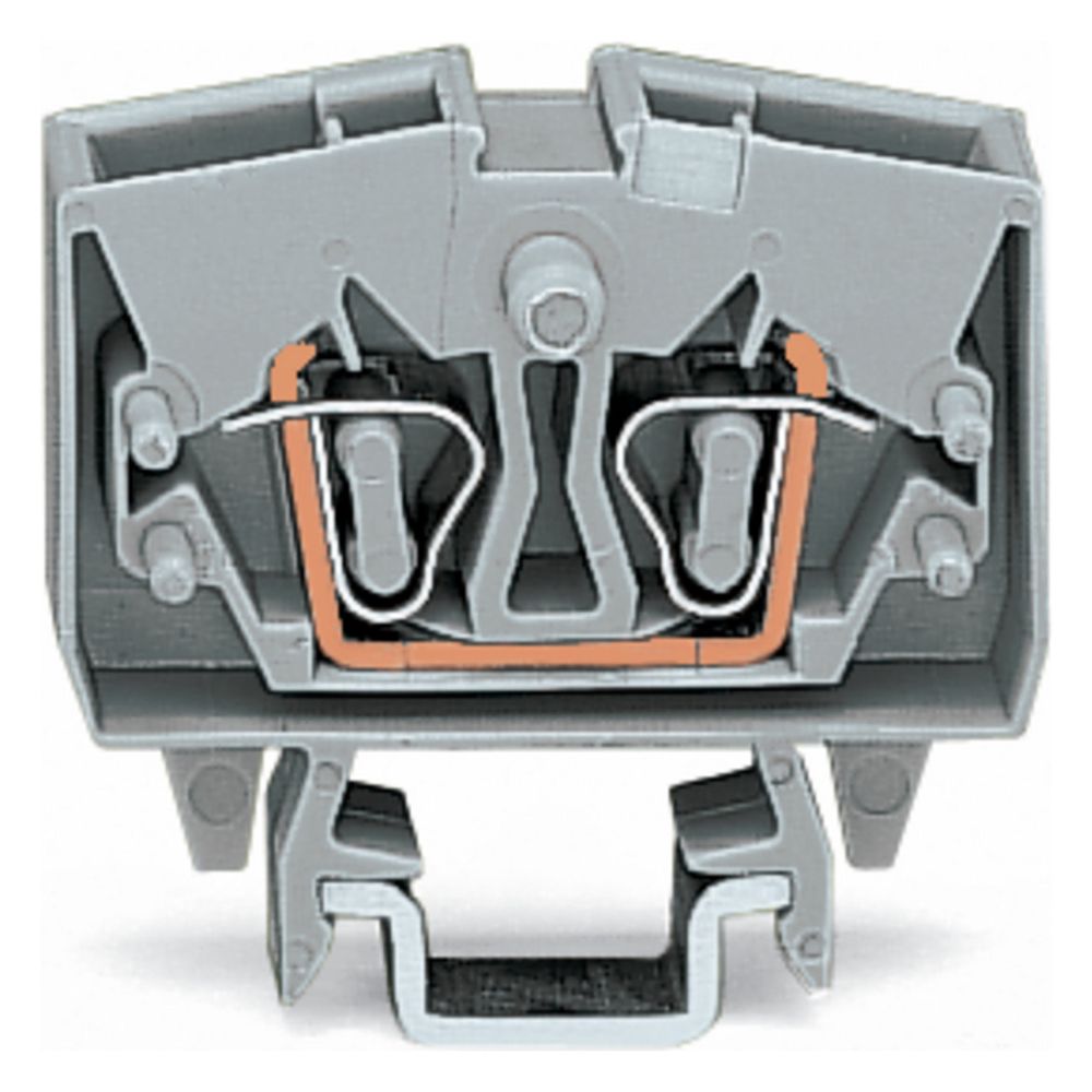 Wago 2-Leiter-Mini-Durchgangsklemme 264-701, 2,5mm2, 800V, 24A, Grau... WAGO-264-701 4044918415354 (Abb. 5)