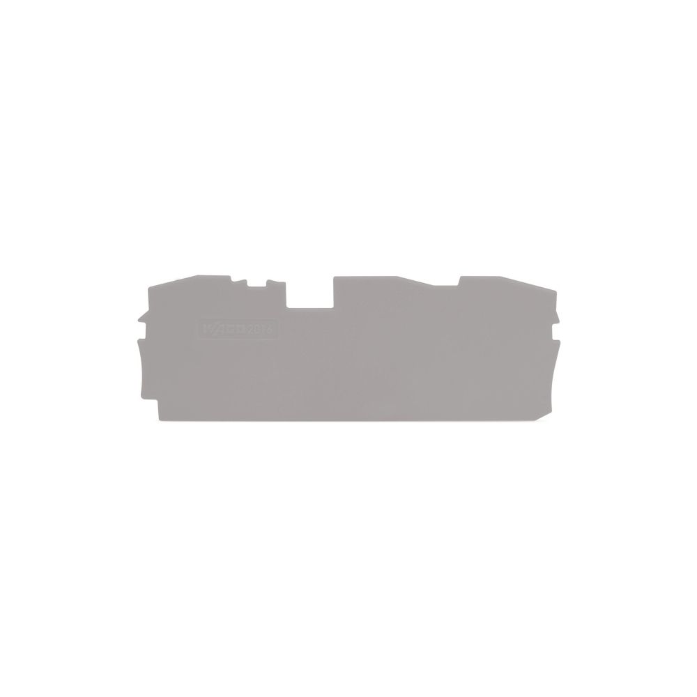 Wago Abschluss- und Zwischenplatte 2016-1391, 1mm, Grau... WAGO-2016-1391 4044918121859 (Abb. 3)