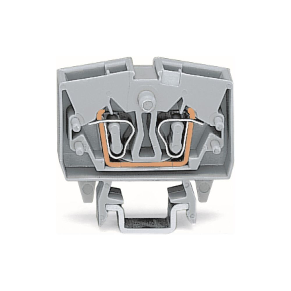 Wago 2-Leiter-Mini-Durchgangsklemme 264-701, 2,5mm2, 800V, 24A, Grau... WAGO-264-701 4044918415354 (Abb. 2)
