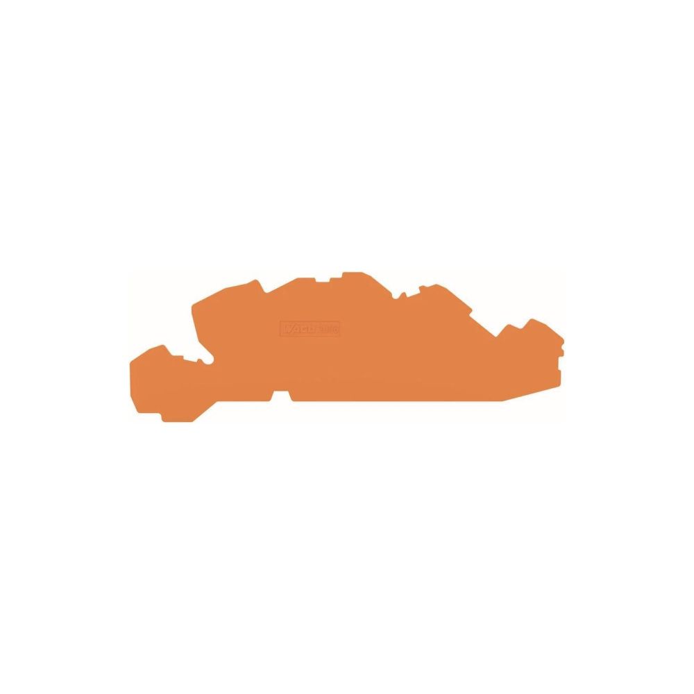 Wago Abschluss- und Zwischenplatte TOPJOB S 2005-7692, 1mm, Polyamid, orange... WAGO-2005-7692 4045454448172 (Abb. 2)