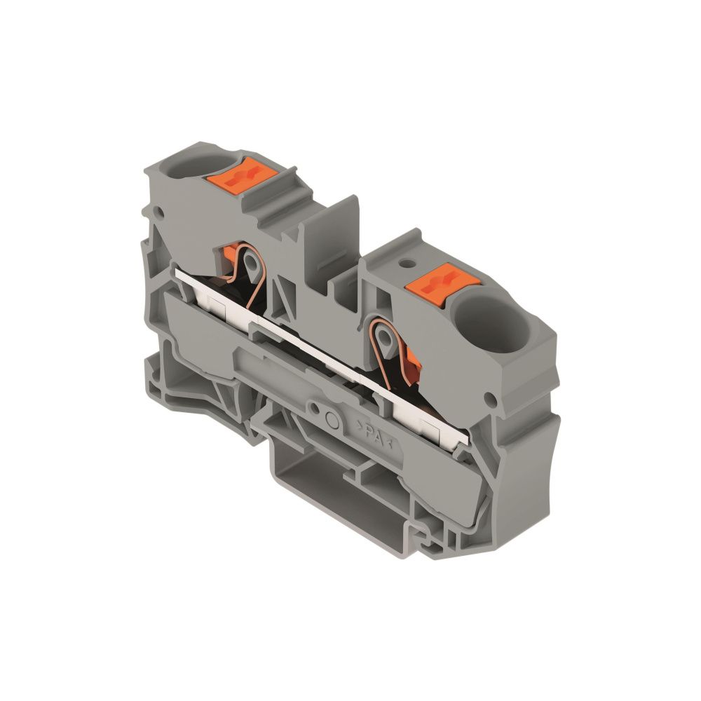 Wago 2-Leiter-Durchgangsklemme TOPJOB S 2210-1201, 10mm2, Federzuganschluss, Grau... WAGO-2210-1201 4055143735698 (Abb. 3)