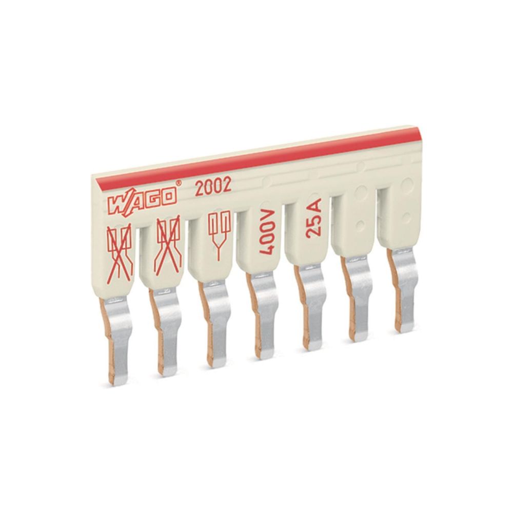 Wago Schachtelbrücker TOPJOB S 2002-477, 7-fach 400V 25A 5,2mm, Lichtgrau... WAGO-2002-477 4055143692304 (Abb. 2)