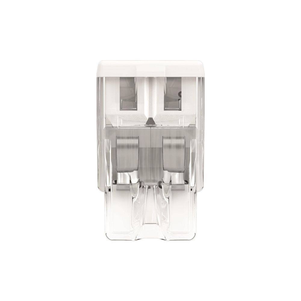 Wago Verbindungsdosenklemme 2273 2273-202, 0,5-2,5mm2, Polycarbonat, Transparent/Weiß... WAGO-2273-202 4050821027843 (Abb. 7)