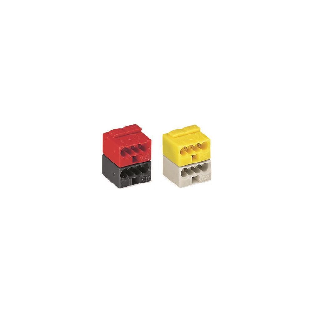 Wago 4-Leiter-Buchsenklemme 243 243-212, 0,6-0,8mm, Polyamid, Lichtgrau/Gelb... WAGO-243-212 4044918441407 (Abb. 8)