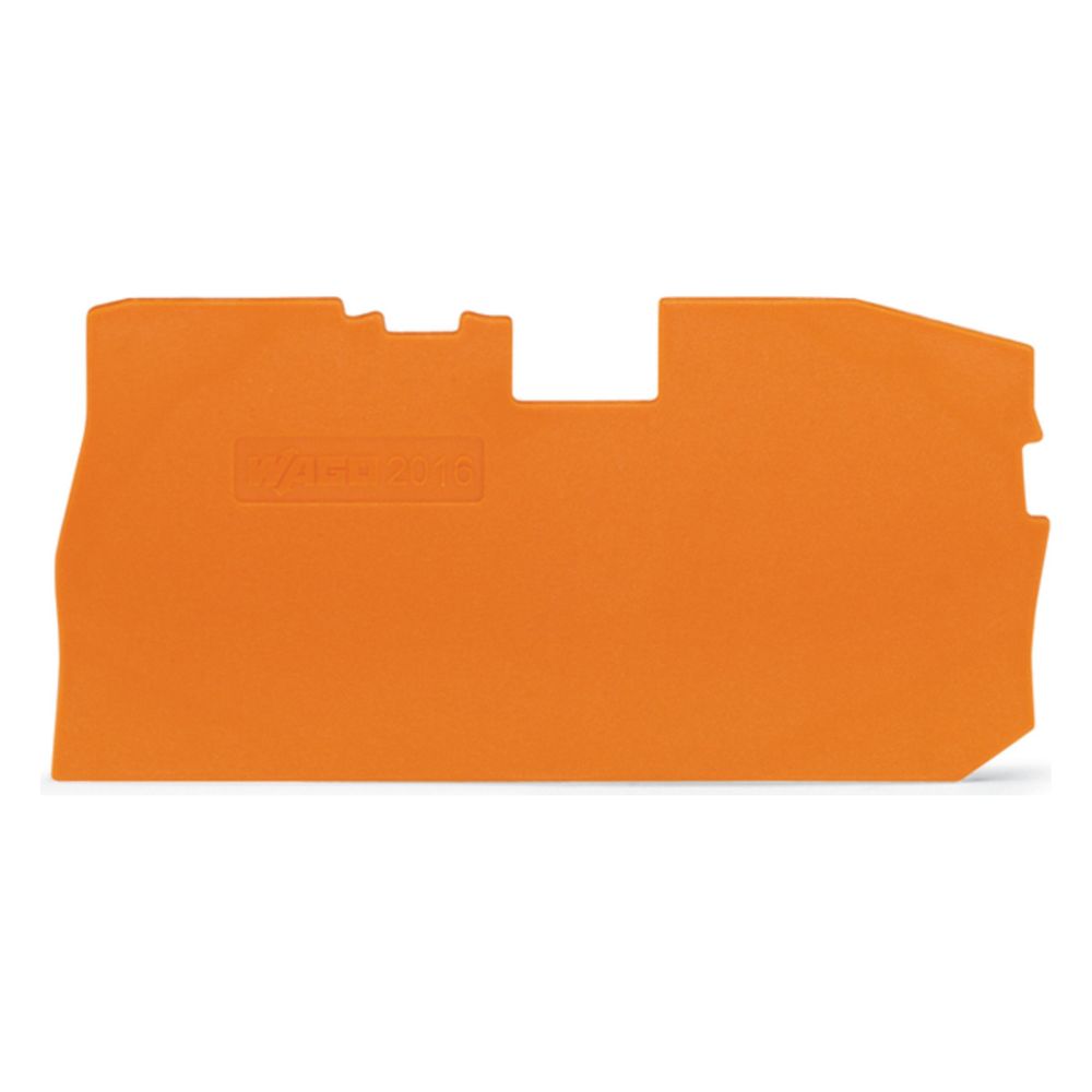 Wago Abschluss- und Zwischenplatte TOPJOB S 2016, 1mm, Polyamid, Orange... WAGO-2016-7192 4044918902601 (Abb. 3)