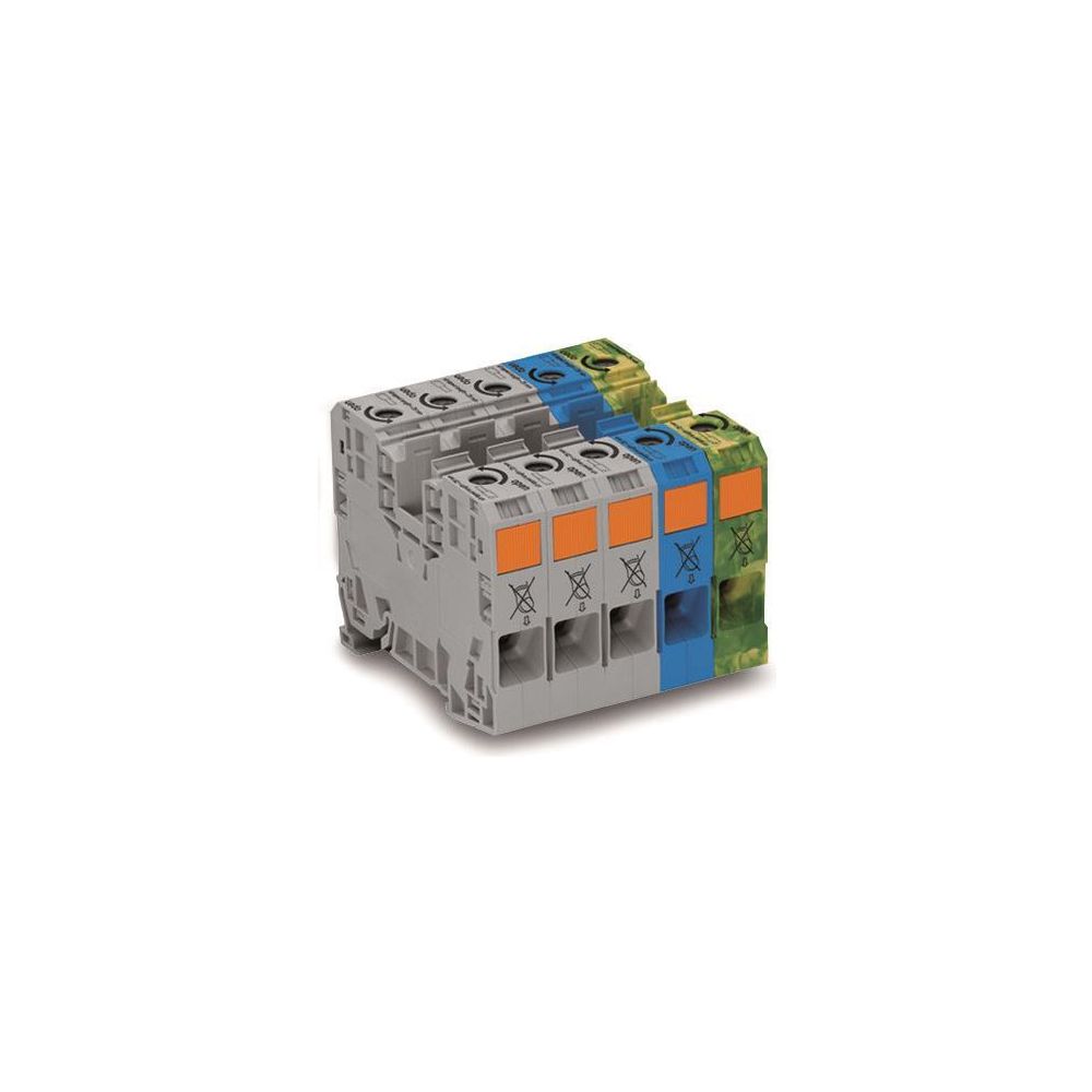 Wago Drehstromset 285-139, 35mm2, 125A, 1000V, Federzuganschluss, Mehrfarbig... WAGO-285-139 4045454584252 (Abb. 3)