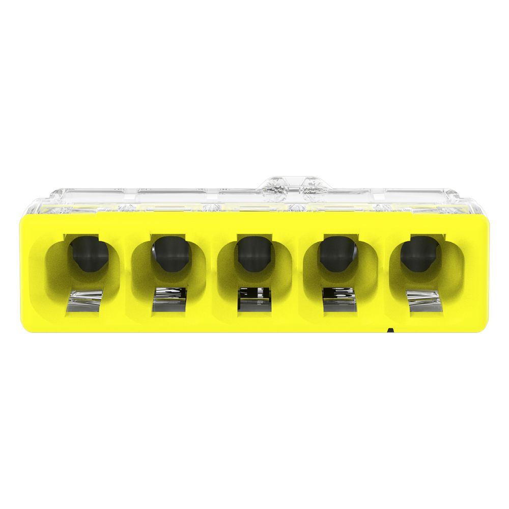 Wago COMPACT-Verbindungsdosenklemme 2273 2273-205, 5-Leiter 0,5-2,5mm2, Polycarbonat, G... WAGO-2273-205 4050821027874 (Abb. 16)