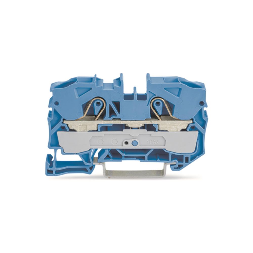 Wago 2-Leiter-Durchgangsklemme TOPJOB S 2010-1204, 10mm2, 800V, 57A, Blau... WAGO-2010-1204 4017332076166 (Abb. 2)
