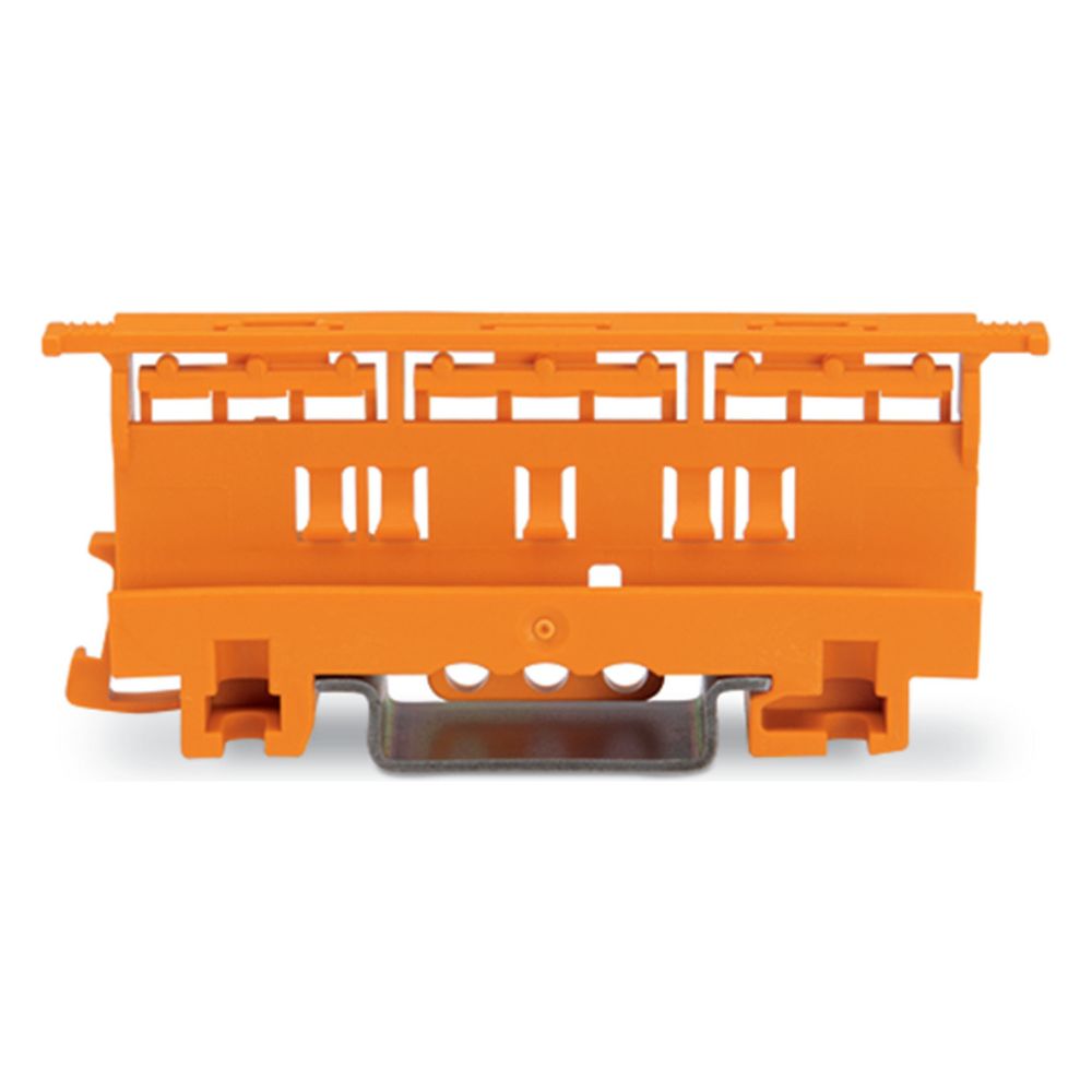 Wago Befestigungsadapter 221, für 2- 3- 5-Leiter-Verbindungsklemmen 6mm2, Polyamid, orang... WAGO-221-510 4055143736695 (Abb. 4)