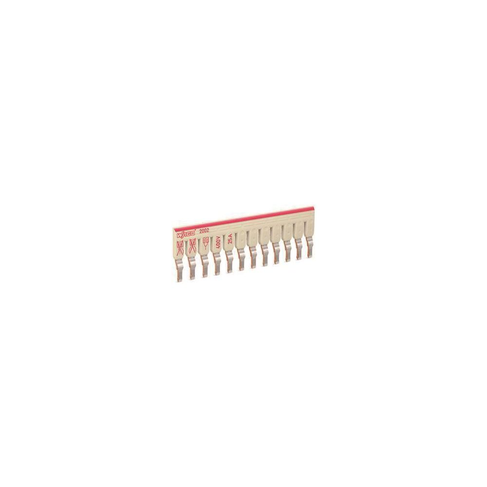 Wago Schachtelbrücker 2002-482, 12-fach 400V 25A 5,2mm, lichtgrau... WAGO-2002-482 4055143692366 (Abb. 4)