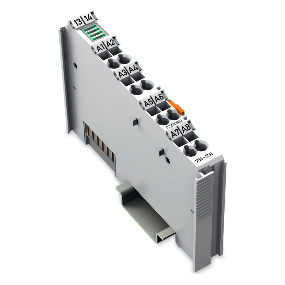 Wago Digitalausgangsmodul 750-530, 8 Kanäle, 24V, 0,5A, lichtgrau... WAGO-750-530 4045454686901 (Abb. 7)