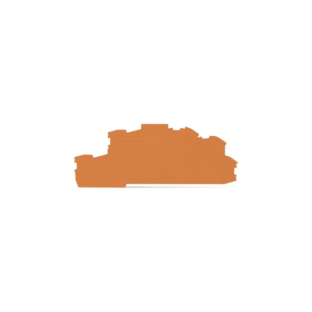 Wago Abschluss- und Zwischenplatte TOPJOB S 2003-6692, 0,8mm, Polyamid, orange... WAGO-2003-6692 4050821322108 (Abb. 5)