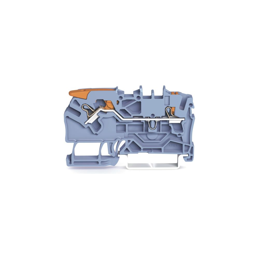 Wago 2-Leiter-Durchgangsklemme TOPJOB S 2102-5204, 2,5mm2, Thermoplast, Blau... WAGO-2102-5204 4055143741866 (Abb. 3)