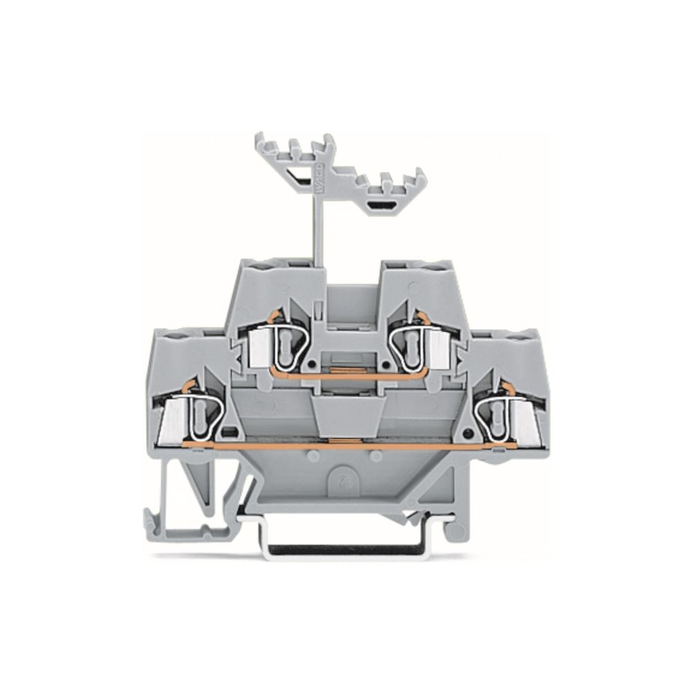 Wago Doppelstockklemme 280 280-519, 2,5mm2, 500V, 20A, Thermoplast, Grau... WAGO-280-519 4050821293583 (Abb. 2)