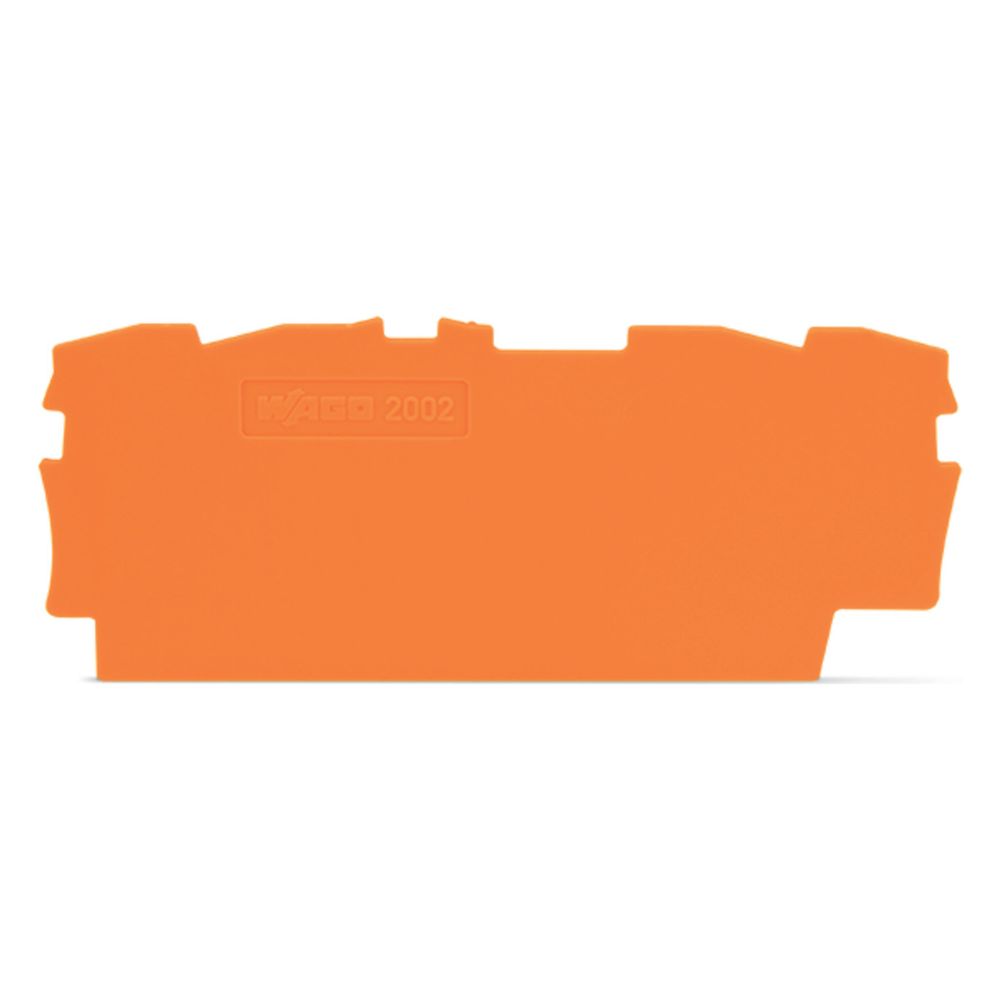 Wago Abschluss- und Zwischenplatte TOPJOB S 2002-1492, 0,8mm, Polyamid, Orange... WAGO-2002-1492 4055143234245 (Abb. 5)