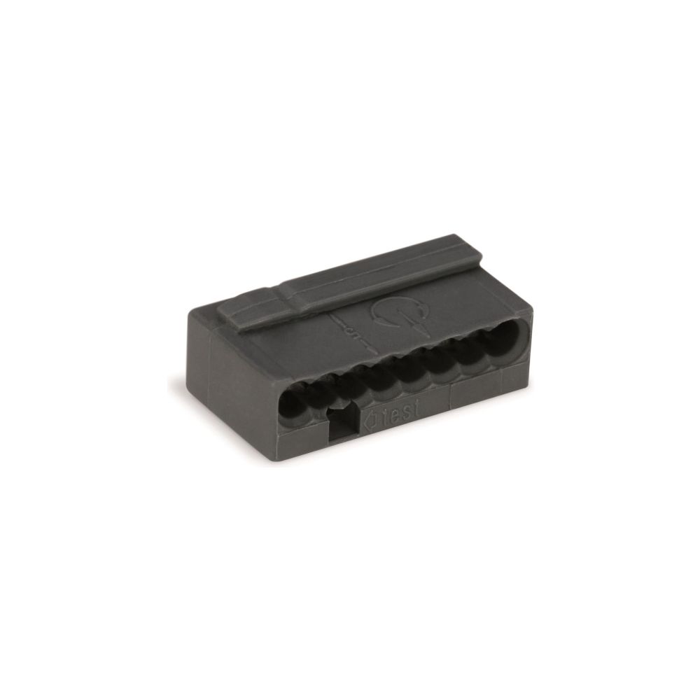 Wago MICRO-Verbindungsdosenklemme 243 243-208, 8-Leiter 0,6-0,8mm, Dunkelgrau... WAGO-243-208 4044918502634 (Abb. 6)