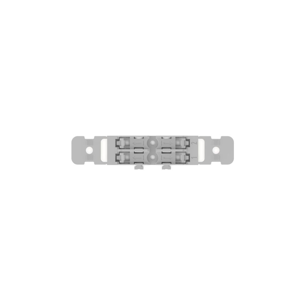Wago Befestigungsadapter 221-2502, 2-fach, Schraubbefestigung, Polyamid, Grau... WAGO-221-2502 4066966119831 (Abb. 6)
