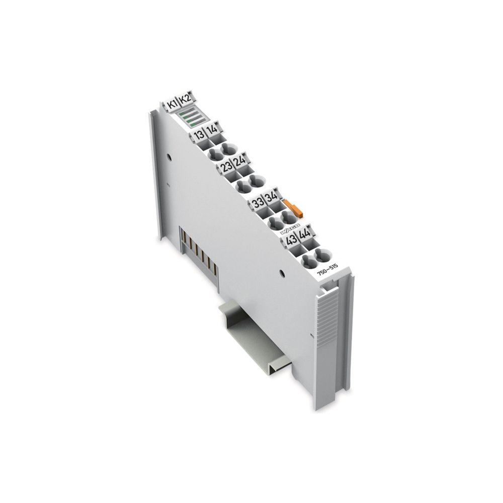 Wago 4-Kanal-Relaisausgang 750-515, 250V, 2A, 100x12x67,8mm... WAGO-750-515 4055143512831 (Abb. 2)