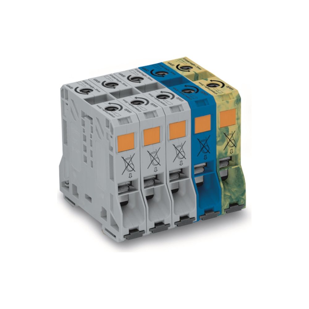Wago Drehstromset 285 285-159, 150A 1000V, 50mm2, Mehrfarbig... WAGO-285-159 4045454584269 (Abb. 2)