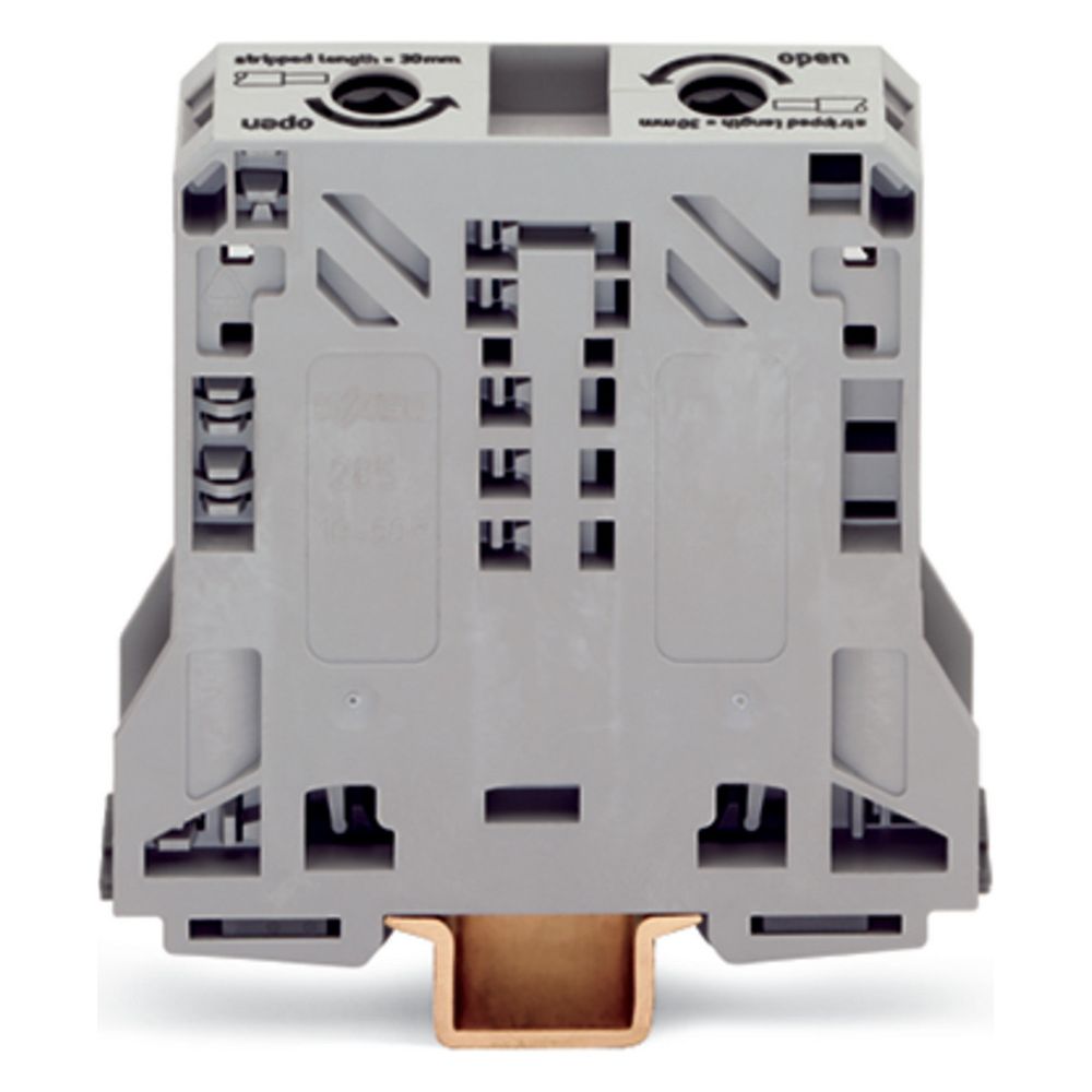 Wago 2-Leiter-Durchgangsklemme 285 285-150, 10-50mm2, 1000V, 150A, Grau... WAGO-285-150 4045454507411 (Abb. 7)